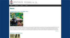 Desktop Screenshot of boathouserecords.com